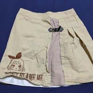don't blame me fabric skirt